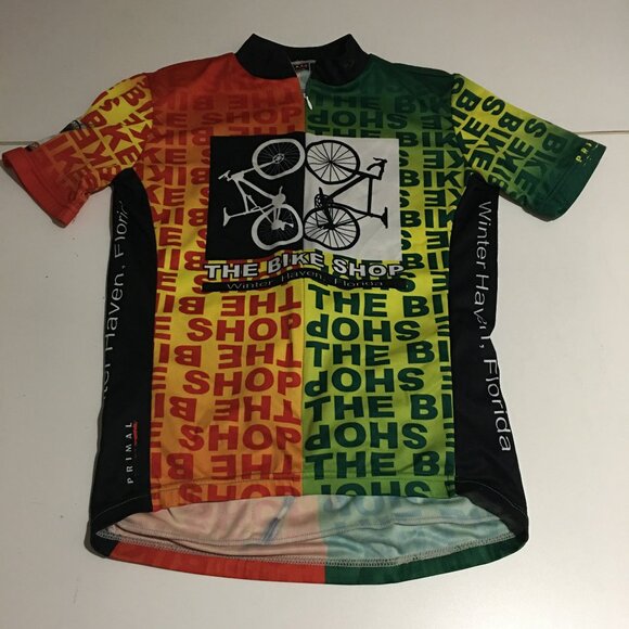primal Other - Primal Wear Cycling Jersey Mens Small The Bike Shop 3/4 Zip Shirt Road Spider